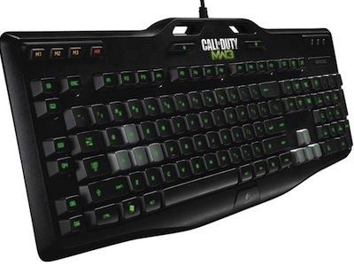 Специальная клавиатура и мышь для поклонников Call of Duty.