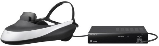 HMZ-T1 – трехмерный монитор от Sony.