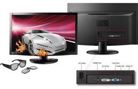 3D-монитор от ViewSonic.